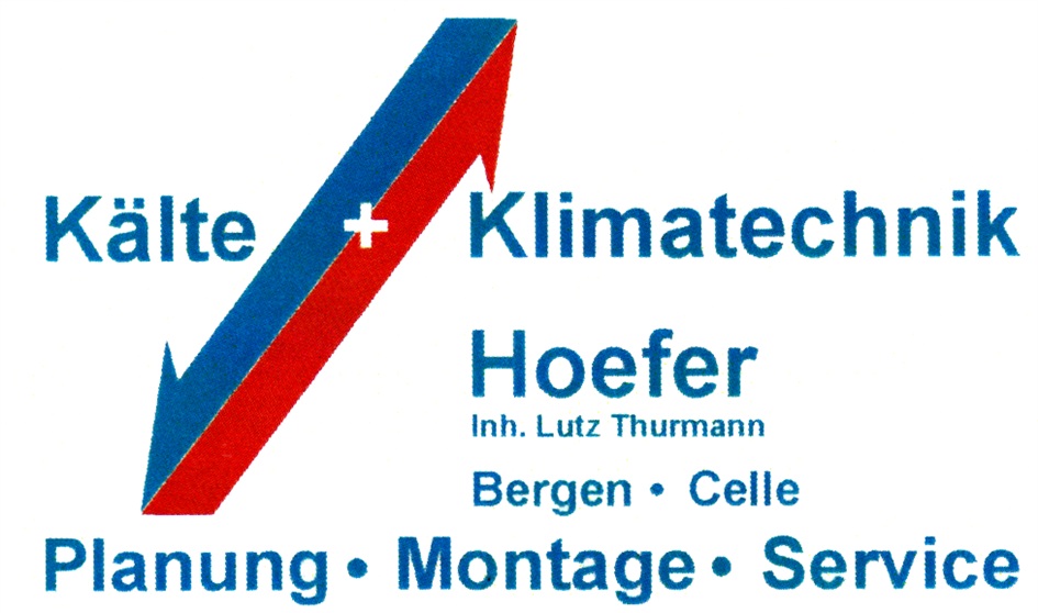 Kälte + Klimatechnik Hoefer Inh. Lutz Thurmann Bergen · Celle Planung · Montage · Service