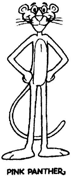 Reproduction of the trade mark 2085393 (PINK PANTHER)