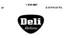 Grossbilddarstellung der Marke 1018562 anzeigen (Deli Reform)