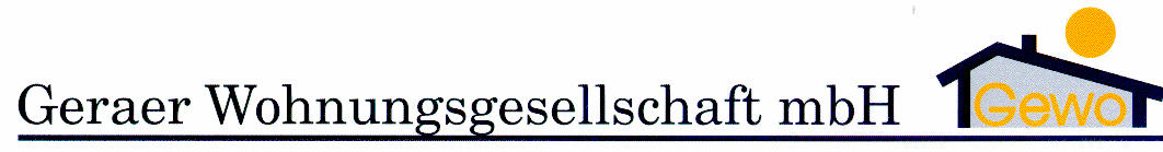 Reproduction of the trade mark 397293755 (Geraer Wohnungsgesellschaft mbH Gewo)