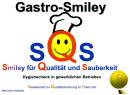 Gastro-Smiley SQS Smiley für Qualität und Sauberkeit Hygienecheck in gewerblichen Betrieben