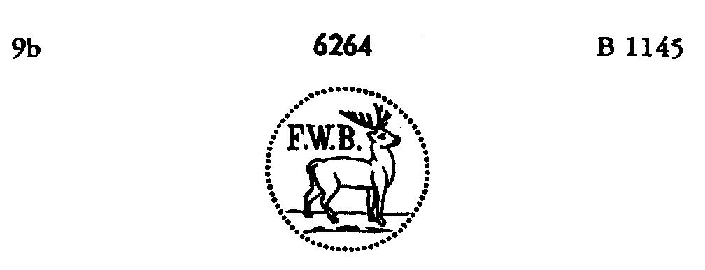 Darstellung der Marke 6264 (F.W.B.)