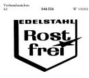Show enlarged reproduction of the trade mark 846336 (EDELSTAHL Rost frei)