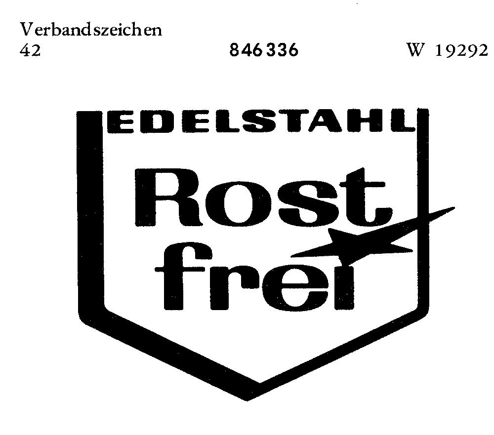 Darstellung der Marke 846336 (EDELSTAHL Rost frei)