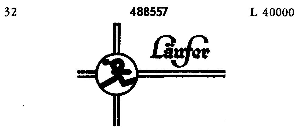 Darstellung der Marke 488557 (Läufer)