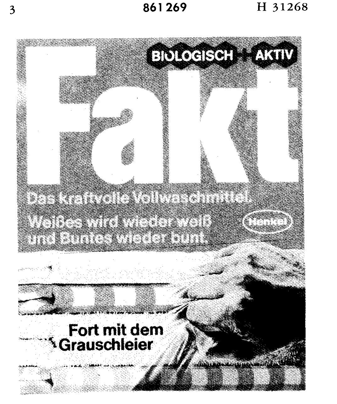 Fakt Das kraftvolle Vollwaschmittel