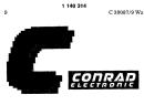 Darstellung der Marke 1140314 (CONRAD ELECTRONIC)