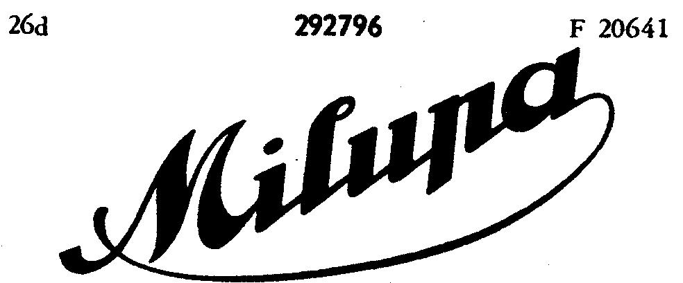 Reproduction of the trade mark 292796 (Milupa)