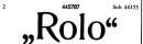 Show enlarged reproduction of the trade mark 445707 ("Rolo")