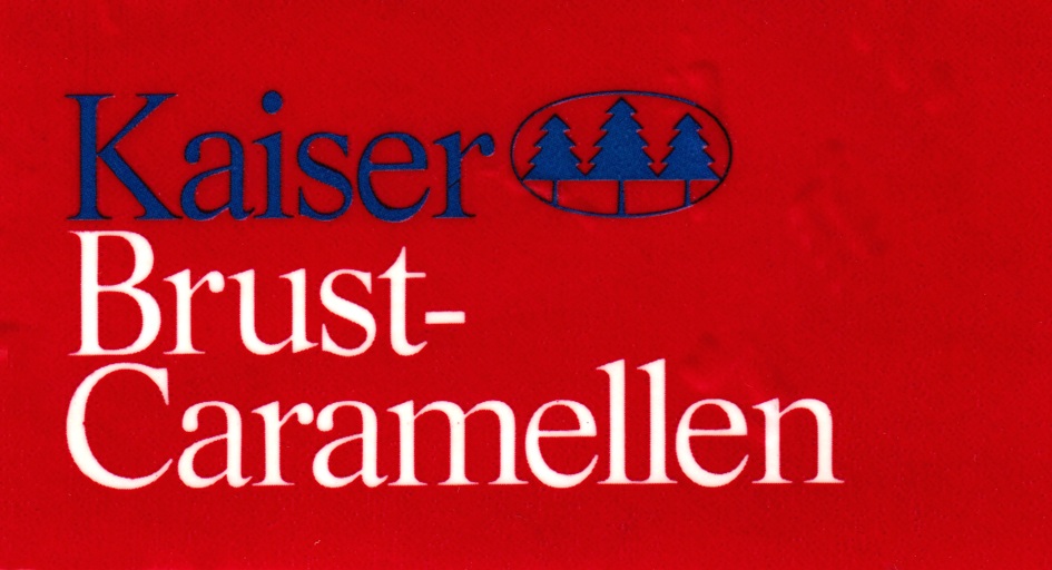 Reproduction of the trade mark 1012269 (Kaiser Brust-Caramellen)