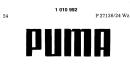 Show enlarged reproduction of the trade mark 1010992 (PUMA)