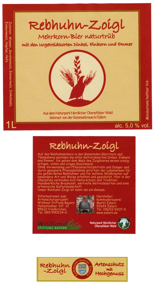 Rebhuhn-Zoigl