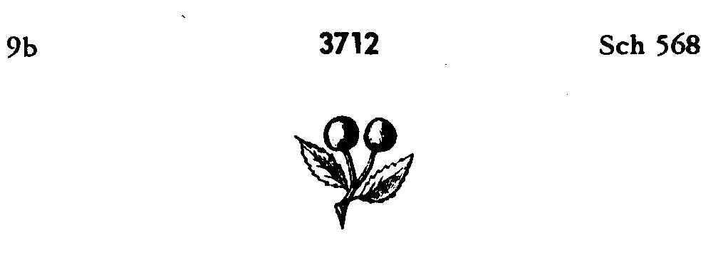 Darstellung der Marke 3712 (Markendarstellung)