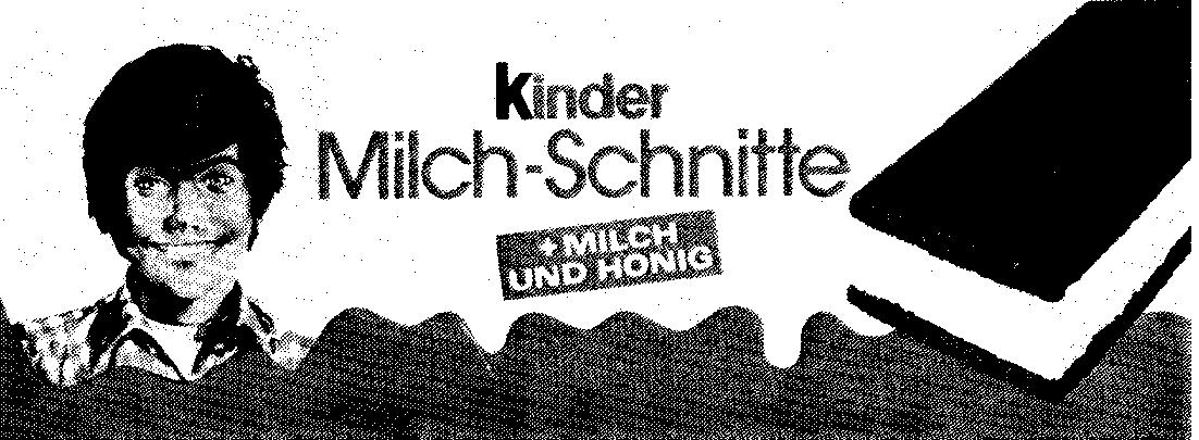 Reproduction of the trade mark 999791 (kinder Milch-Schnitte)