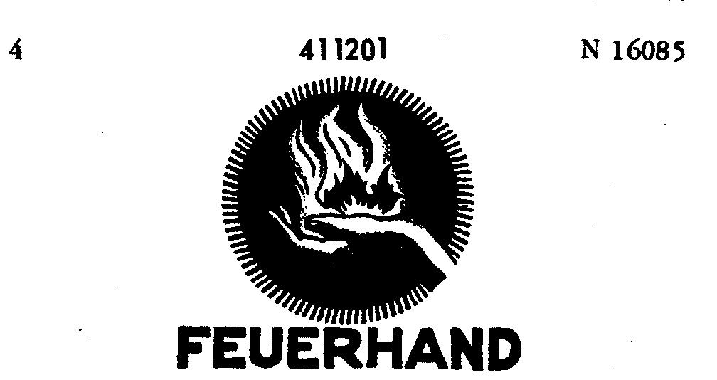 Darstellung der Marke 411201 (FEUERHAND)