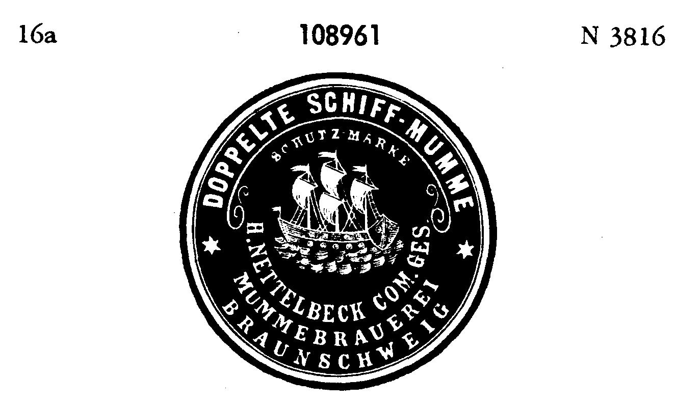 DOPPELTE SCHIFF-MUMME SCHUTZ-MARKE
