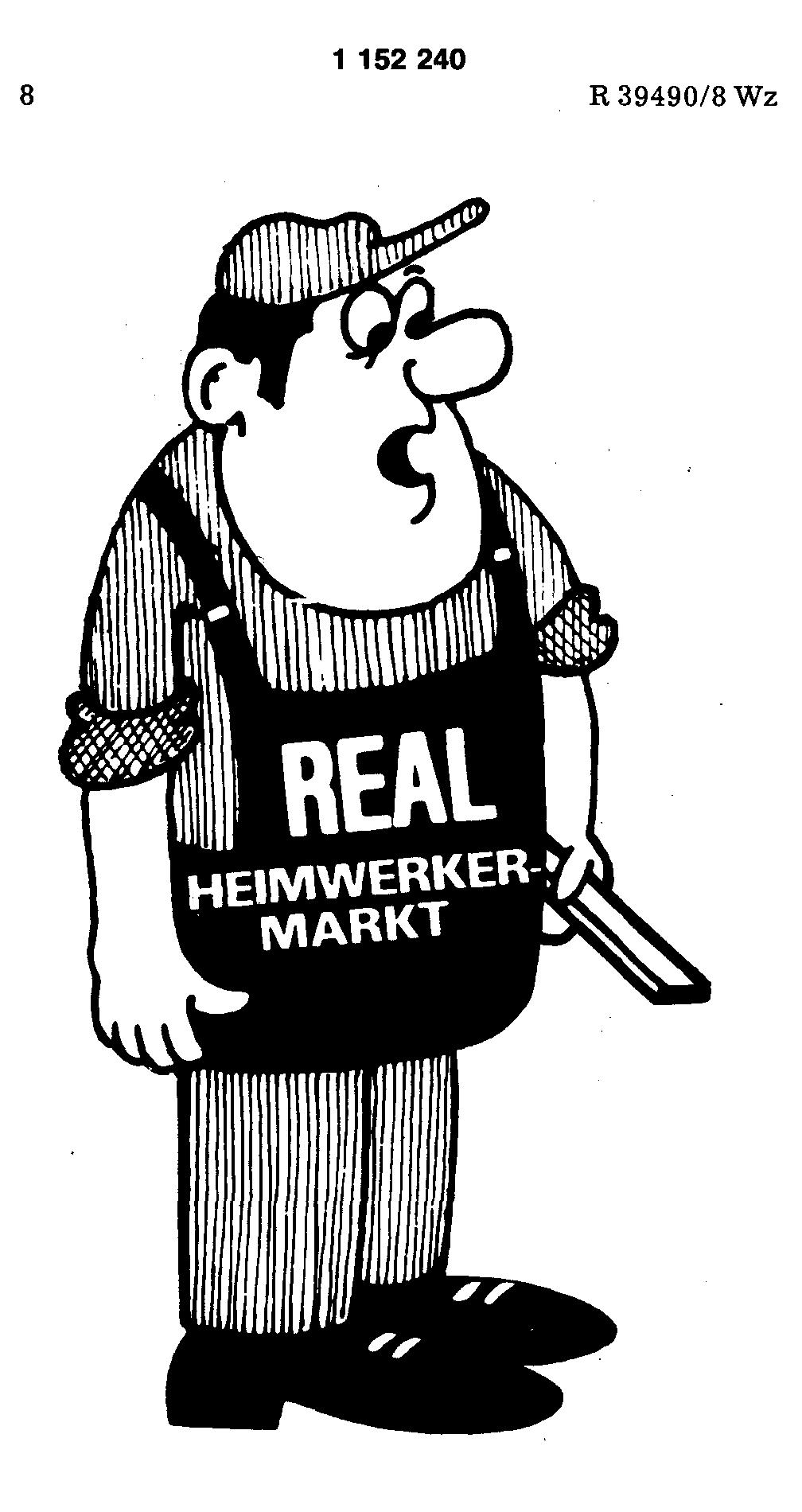 Darstellung der Marke 1152240 (REAL HEIMWERKER-MARKT)