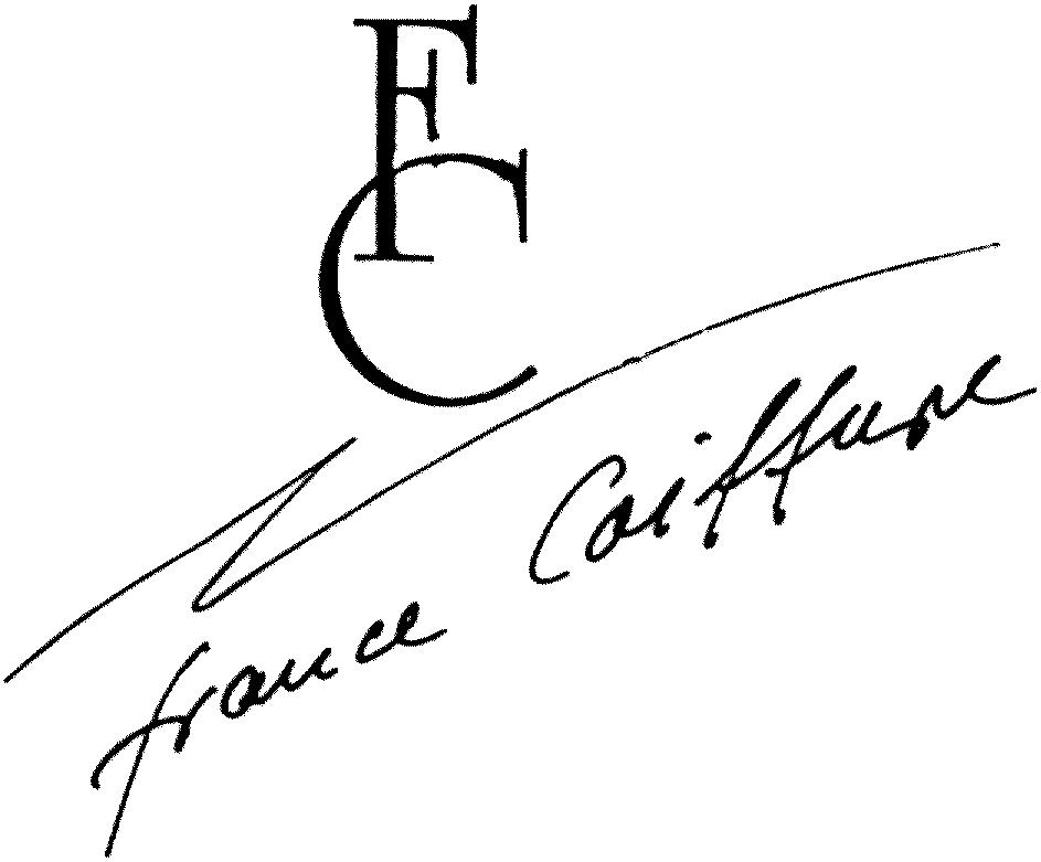 Reproduction of the trade mark 2063595 (FC france coiffure)
