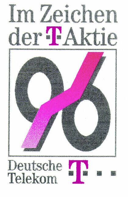 Reproduction of the trade mark 000339127 (Im Zeichen der -T- Aktie Deutsche Telekom -T- - -)