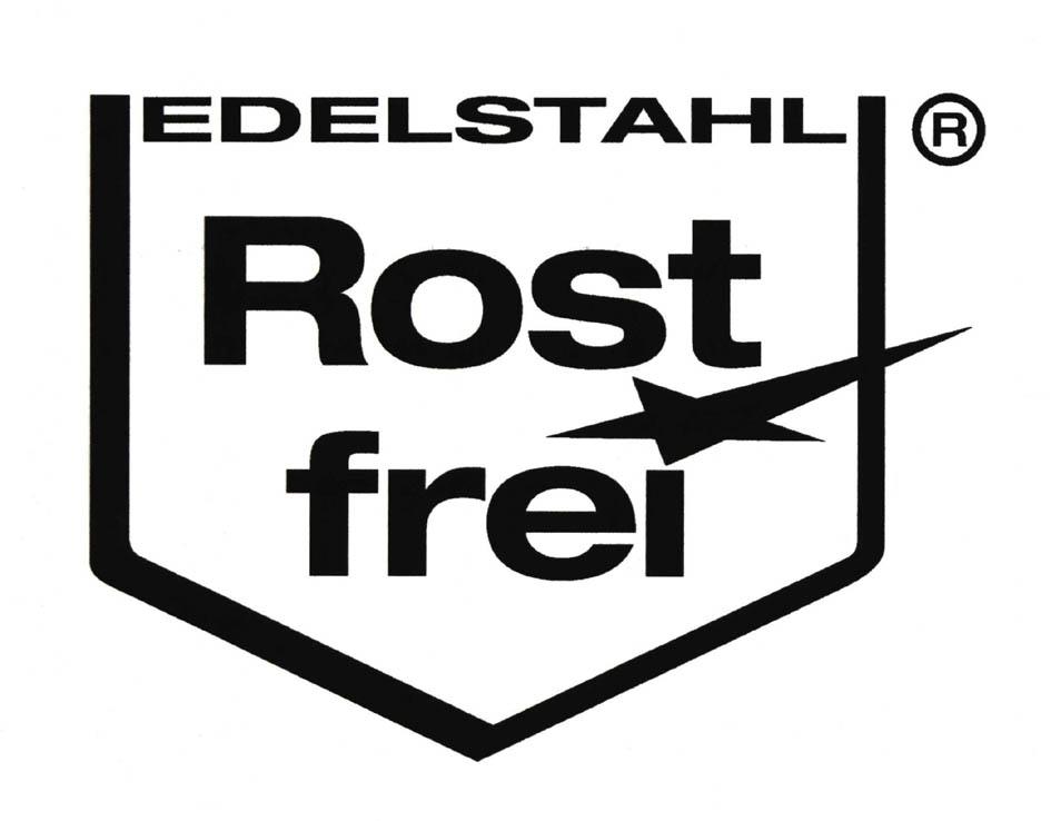 Reproduction of the trade mark 004674231 (EDELSTAHL Rostfrei)