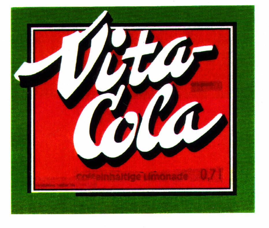 Reproduction of the trade mark 000632059 (Vita Cola)
