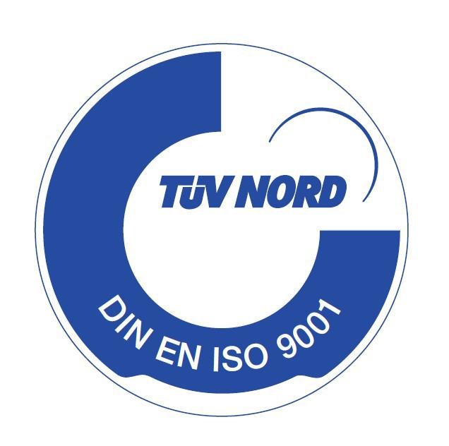 Reproduction of the trade mark 018147261 (TÜV NORD DIN EN ISO 9001)