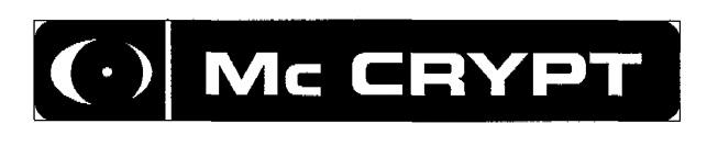 Reproduction of the trade mark 004276879 (Mc CRYPT)