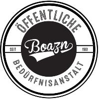 ÖFFENTLICHE Boazn BEDÜRFNISANSTALT SEIT 1901