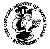 THE OFFICIAL AIRPORT OF SANTA CLAUS . ROVANIEMI .