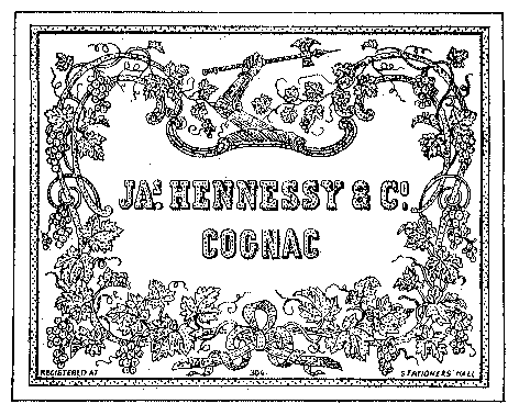 Darstellung der Marke 193363 (HENNESSY & Co COGNAC)