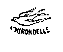 Reproduction of the trade mark 157383 (HIRONDELLE)