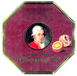 Reproduction of the trade mark 639513 (ECHTE SALZBURGER MOZARTKUGELN)